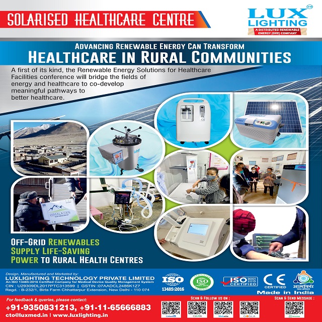 Advancing Renewal Energy Can Transform Healthcare In Rural Communities